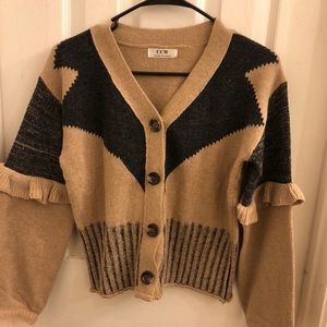 Color Matching thin cardigan